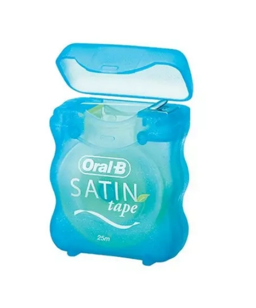 Зубна нитка Oral-B Satin Tape м&rsquo;ятна вощена, 25 м 5010622017947 фото
