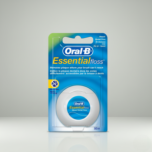 Зубна нитка Oral-B Essential Floss вощена м&rsquo;ятна, 50 м 5010622005029 фото