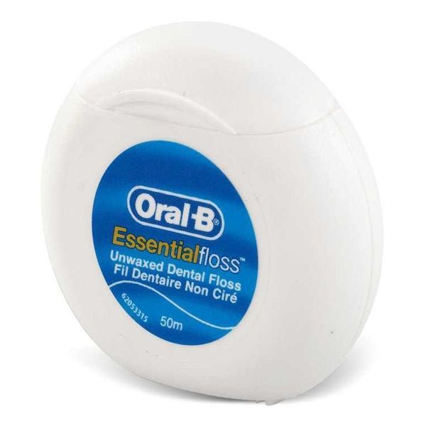 Зубна нитка Oral-B Essential Floss вощена м&rsquo;ятна, 50 м 5010622005029 фото
