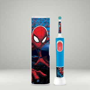 Електрична зубна щітка Oral-B D103 Vitality Pro Kids 3+ Spider-Man Travel Edition 8006540773567  фото